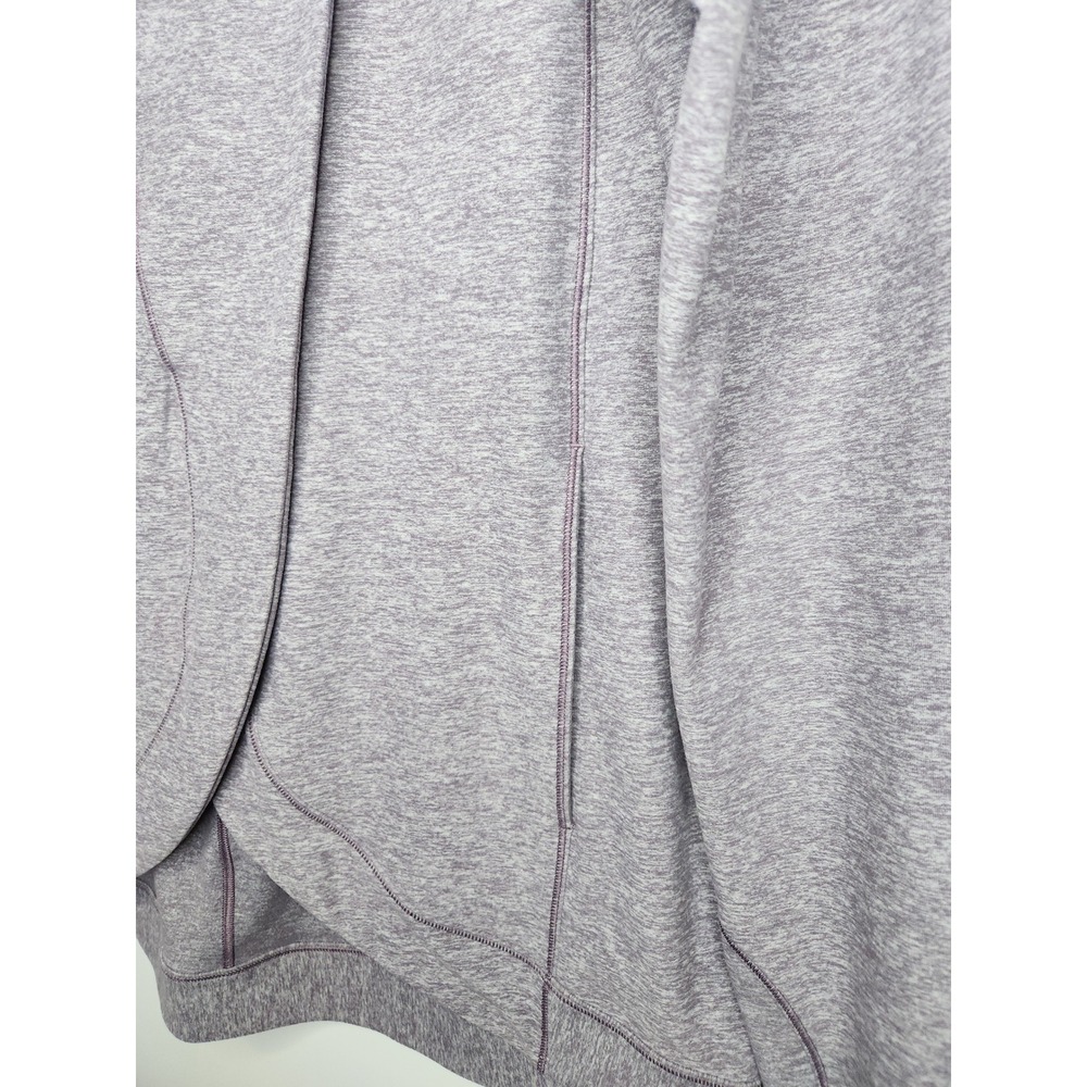 Lululemon Rulu Rally Wrap Heathered Graphite Purple Size 12 - Picture 7 of 10